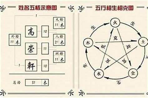 姓名的五行|姓名五格测试